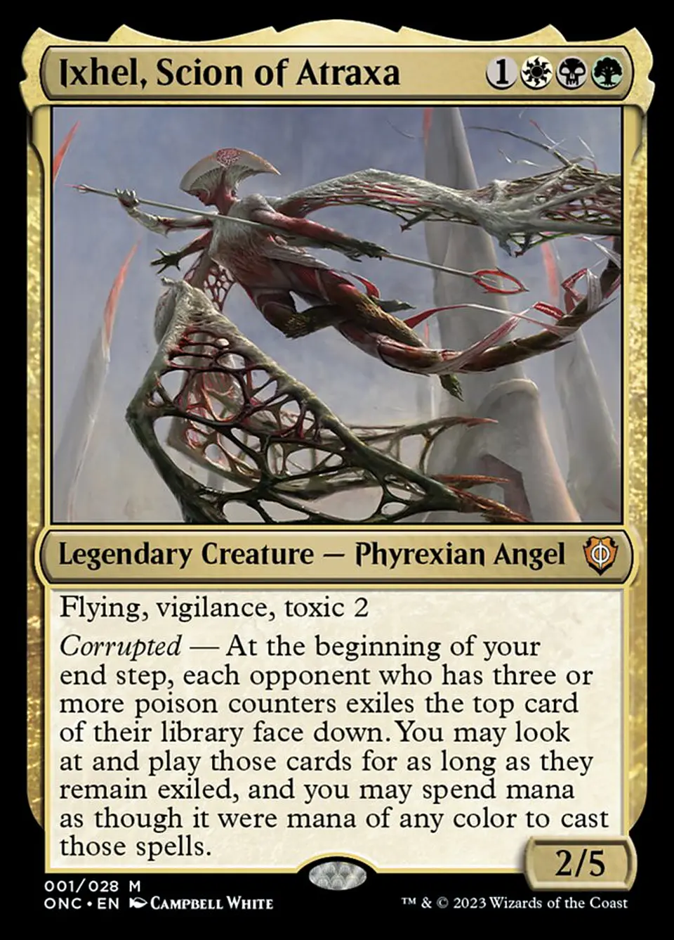 Ixhel, Scion of Atraxa | Inglés | NM | ONC 1
