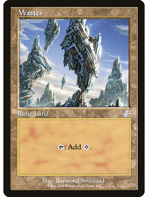 Wastes (Retro Frame) | Inglés | NM | TSR