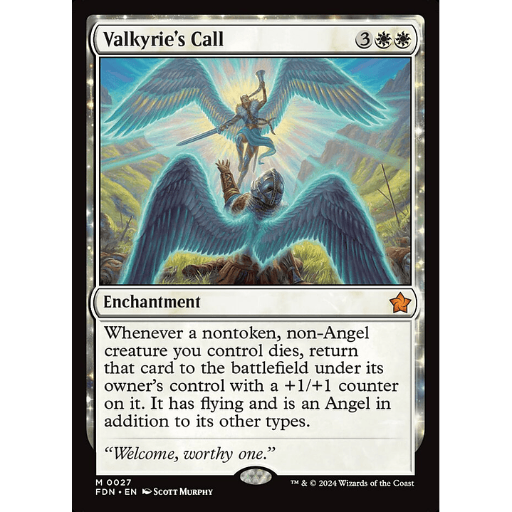 Valkyrie's Call | Inglés | NM | FDN 1