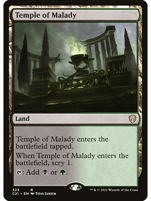 Temple of Malady | Inglés | NM | C21