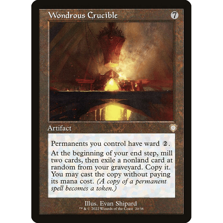 Wondrous Crucible (Retro Frame) | Inglés | NM | BRC 1