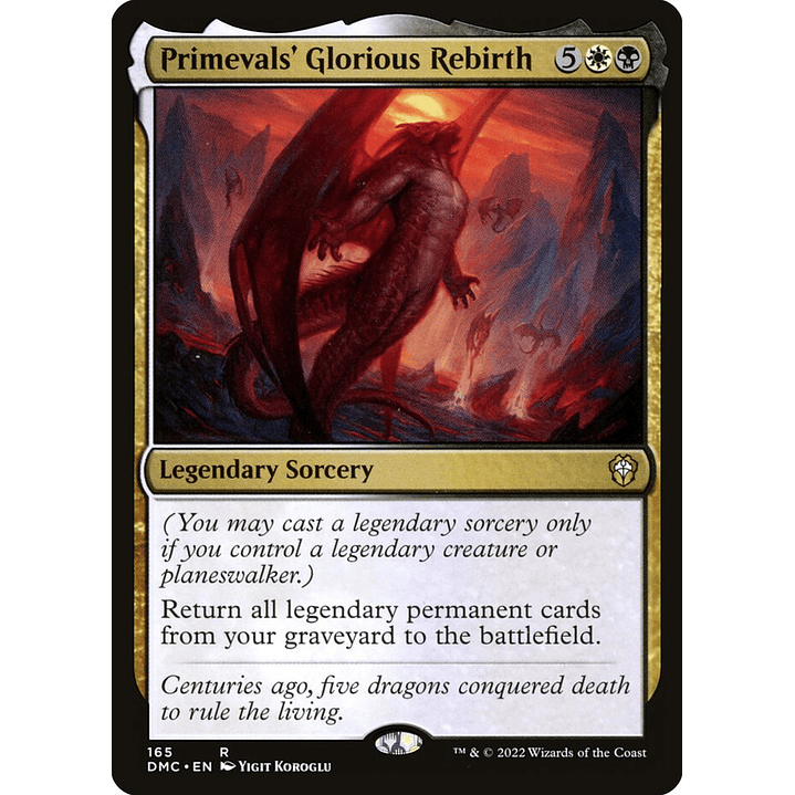 Primevals' Glorious Rebirth | Inglés | NM | DMC 1