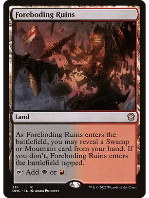 Foreboding Ruins | Inglés | NM | DMC