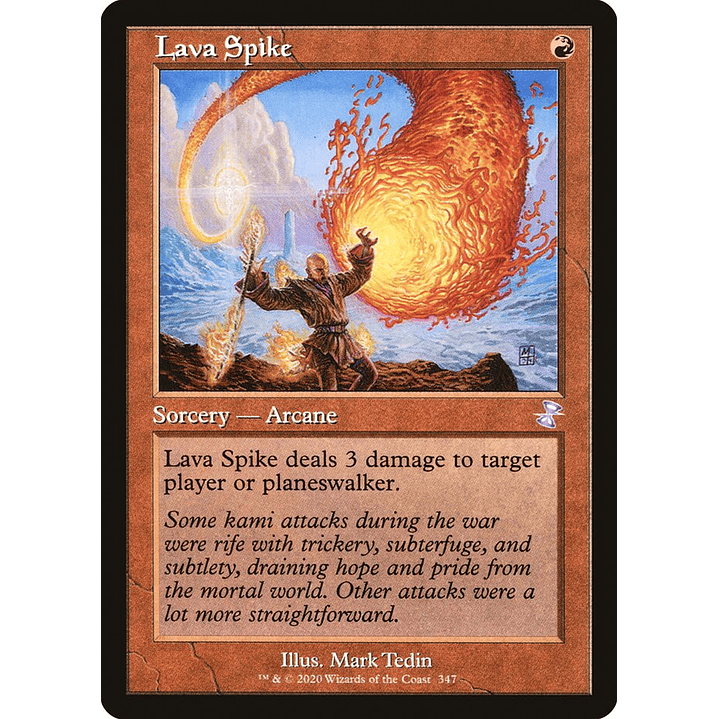 Lava Spike (Retro Frame) | Inglés | NM | TSR 1