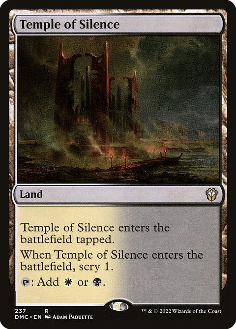 Temple of Silence | Inglés | NM | DMC