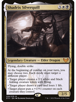 Shadrix Silverquill | Español | EX | STX