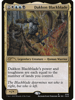 Dakkon Blackblade (foil) | Inglés | NM | SLD