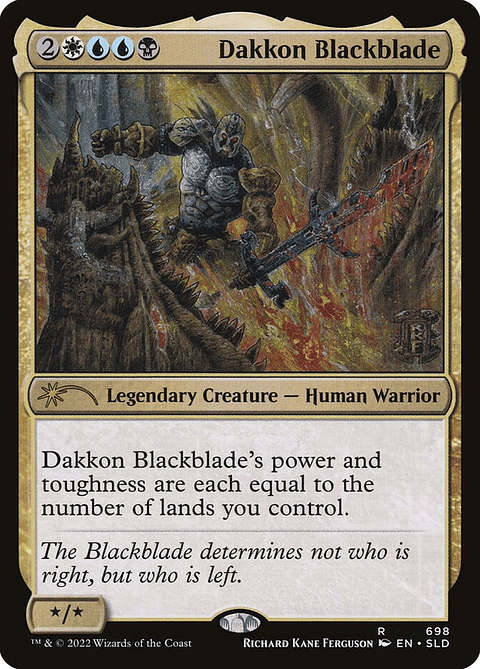 Dakkon Blackblade (foil) | Inglés | NM | SLD