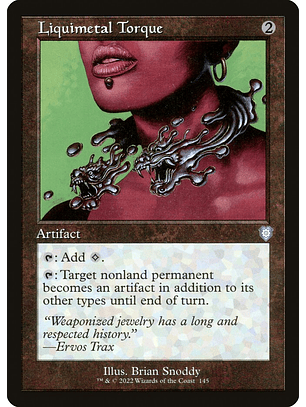 Liquimetal Torque (Retro Frame) | Inglés | NM | BRC