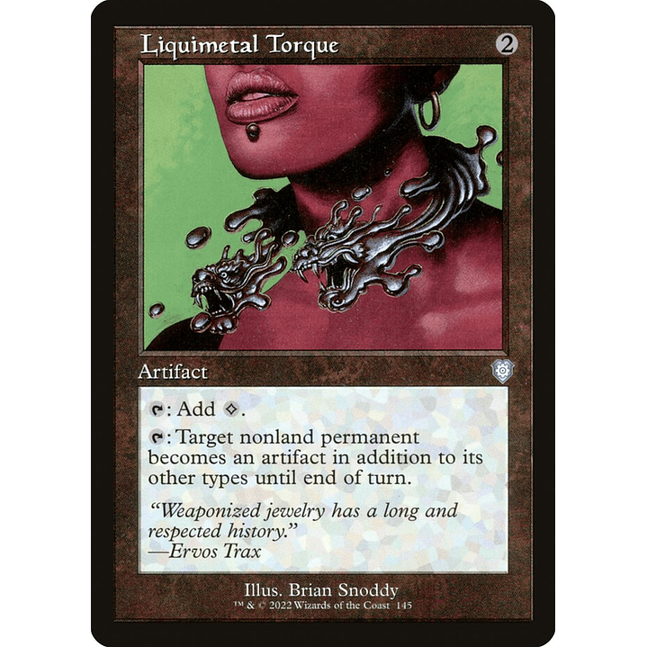 Liquimetal Torque (Retro Frame) | Inglés | NM | BRC 1