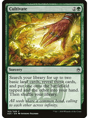 Cultivate | Inglés | NM | A25