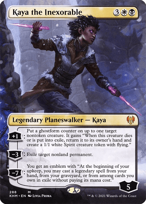 Kaya the Inexorable (Borderless) | Inglés | NM | KHM