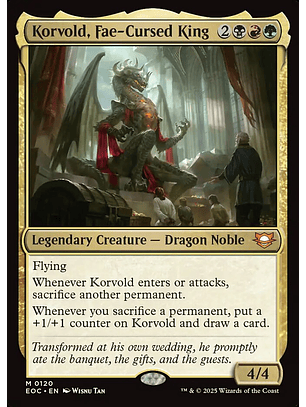 Korvold, Fae-Cursed King | Inglés | NM | EOC