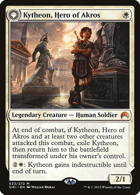 Kytheon, Hero of Akros // Gideon, Battle-Forged | Español | NM | ORI