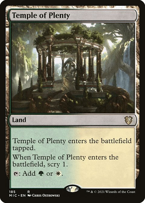 Temple of Plenty | Inglés | NM | MIC