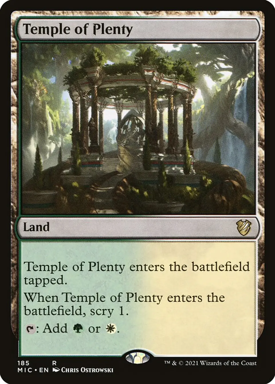 Temple of Plenty | Inglés | NM | MIC 1