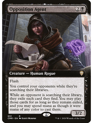 Opposition Agent (Extended Art) | Inglés | NM | CMR
