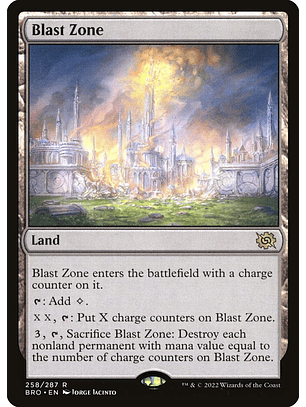 Blast Zone | Español | NM | BRO