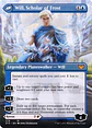 Rowan, Scholar of Sparks // Will, Scholar of Frost (Borderless) | Inglés | NM | STX - Miniatura 2