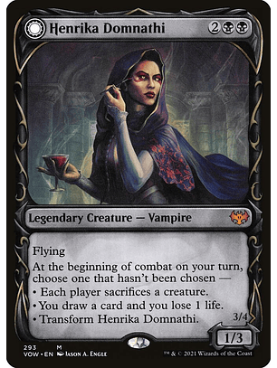 Henrika Domnathi // Henrika, Infernal Seer (Showcase) | Inglés | NM | VOW