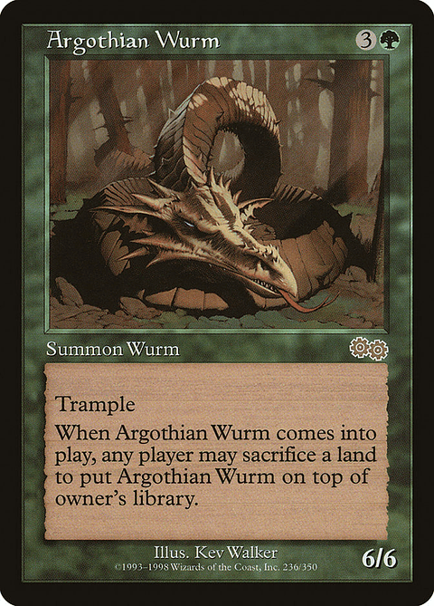 Argothian Wurm (Retro Frame) | Inglés | VG | USG