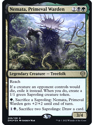 Nemata, Primeval Warden (Launch foil) | Español | NM | PDMU