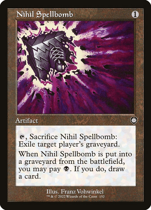 Nihil Spellbomb (Retro Frame) | Inglés | NM | BRC