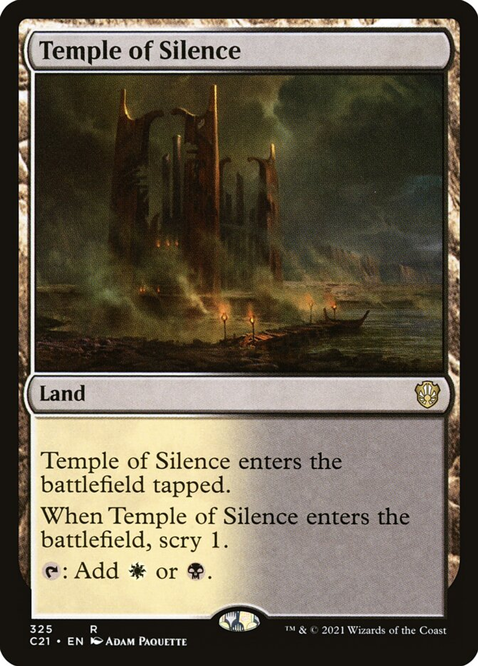 Temple of Silence | Inglés | NM | C21 1