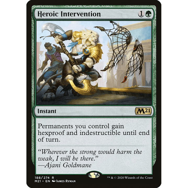 Heroic Intervention | Español | NM | M21 1