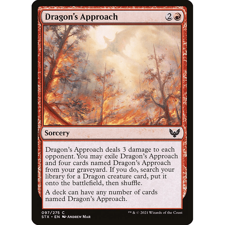 Dragon's Approach | Español | NM | STX 1