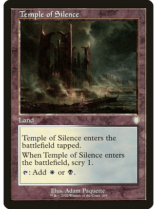 Temple of Silence (Retro Frame) | Inglés | NM | BRC