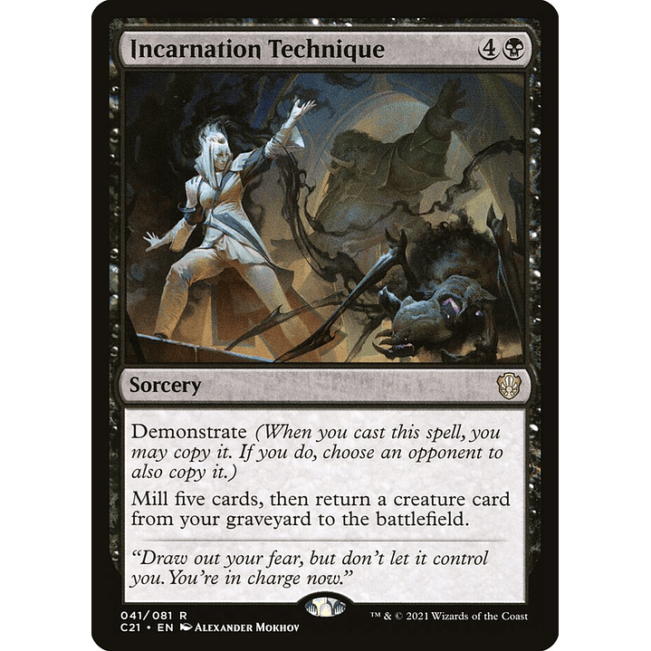 Incarnation Technique | Inglés | NM | C21 1