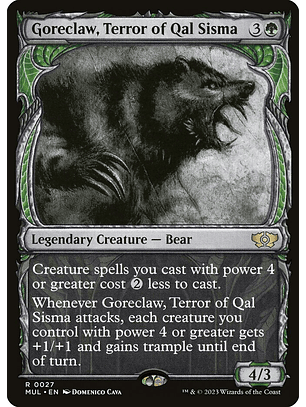 Goreclaw, Terror of Qal Sisma (Showcase) | Español | NM | MUL
