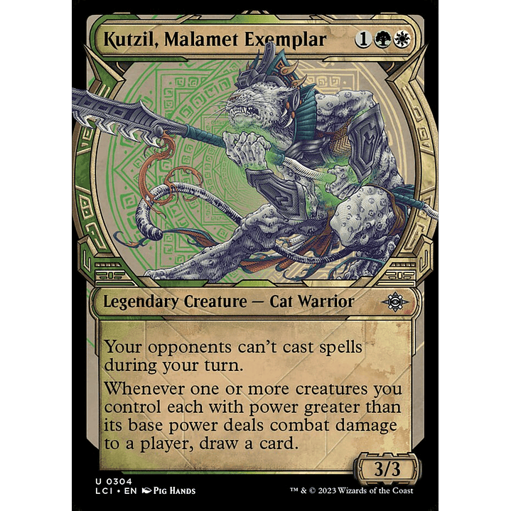 Kutzil, Malamet Exemplar (Showcase) | Español | NM | LCI 1