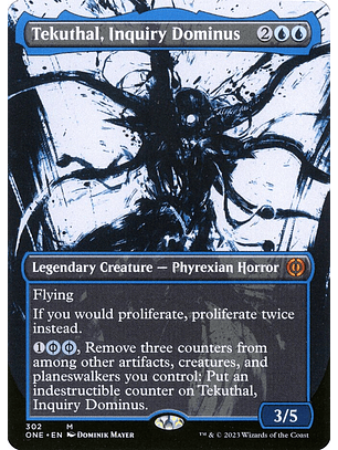 Tekuthal, Inquiry Dominus (Showcase foil) | Inglés | NM | ONE