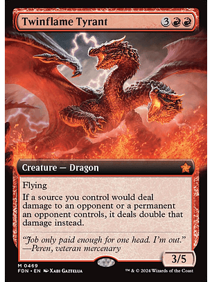 Twinflame Tyrant (Extended Art) | Inglés | NM | FDN