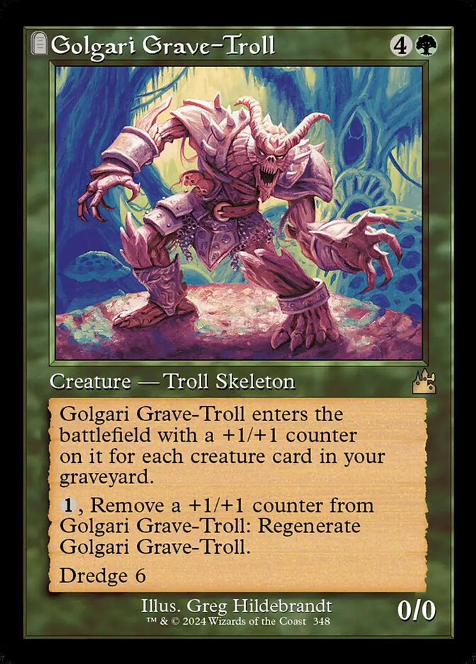 Golgari Grave-Troll (Retro Frame) | Español | NM | RVR 1