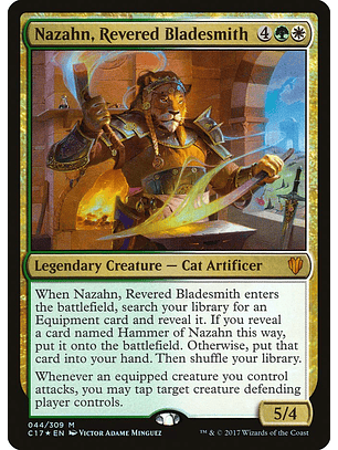 Nazahn, Revered Bladesmith (foil) | Inglés | NM | C17