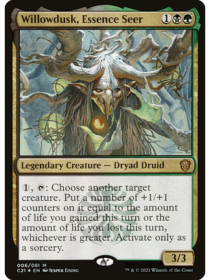 Willowdusk, Essence Seer (foil) | Inglés | NM | C21