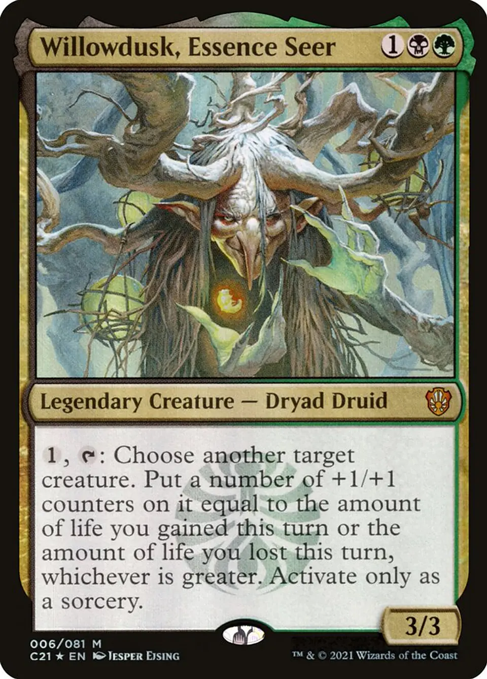 Willowdusk, Essence Seer (foil) | Inglés | NM | C21 1