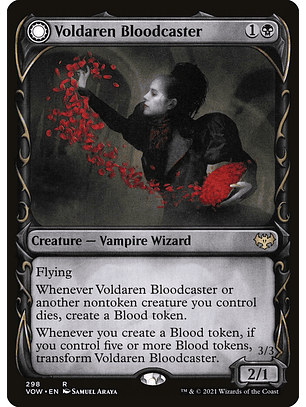 Voldaren Bloodcaster // Bloodbat Summoner (Showcase) | Inglés | NM | VOW