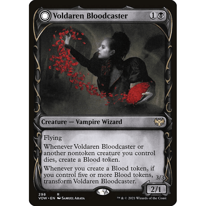Voldaren Bloodcaster // Bloodbat Summoner (Showcase) | Inglés | NM | VOW 1