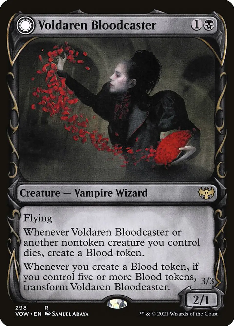 Voldaren Bloodcaster // Bloodbat Summoner (Showcase) | Inglés | NM | VOW 1