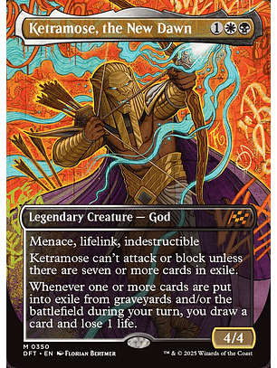 Ketramose, the New Dawn (Borderless) | Inglés | NM | DFT