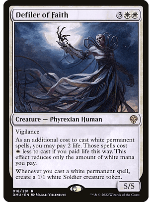 Defiler of Faith (foil) | Español | NM | DMU
