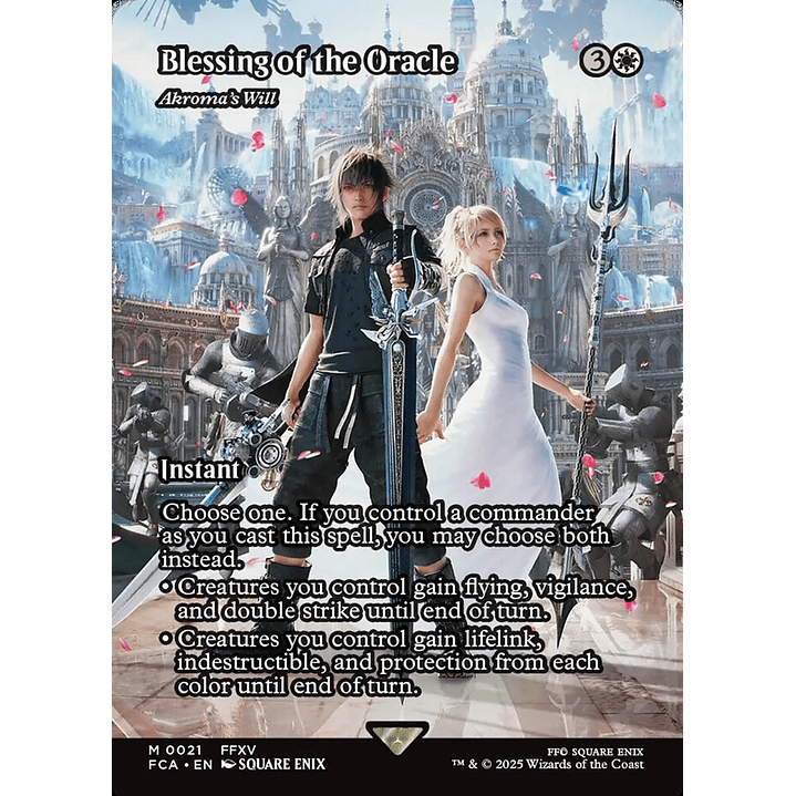 Akroma's Will (Borderless) | Inglés | NM | FCA 1