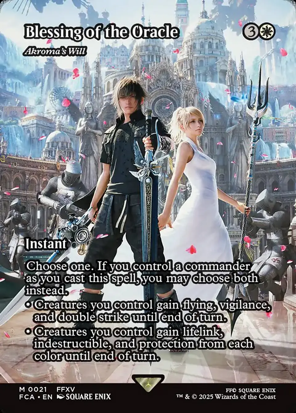 Akroma's Will (Borderless) | Inglés | NM | FCA 1