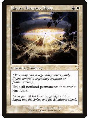 Urza's Ruinous Blast (Retro Frame) | Inglés | NM | BRC