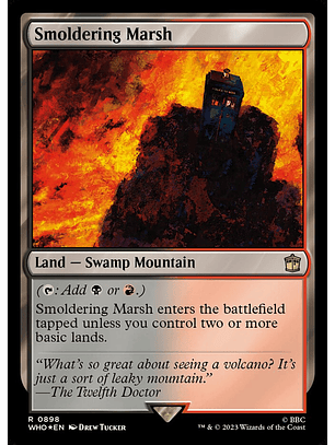 Smoldering Marsh (Surge foil) | Inglés | EX | WHO