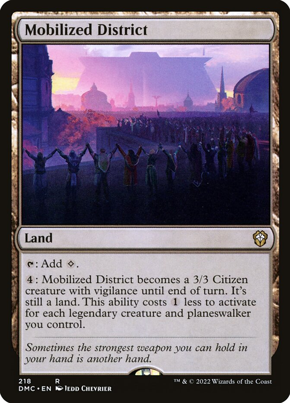 Mobilized District | Inglés | NM | DMC 1